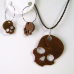 Skull Set in Bronze