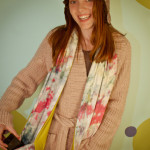 Tie Dyed Pocket Scarf & Batik Bomber Hat