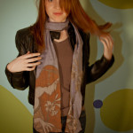 Recycled Maiden Tshirt Scarf
