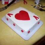 hearts cake